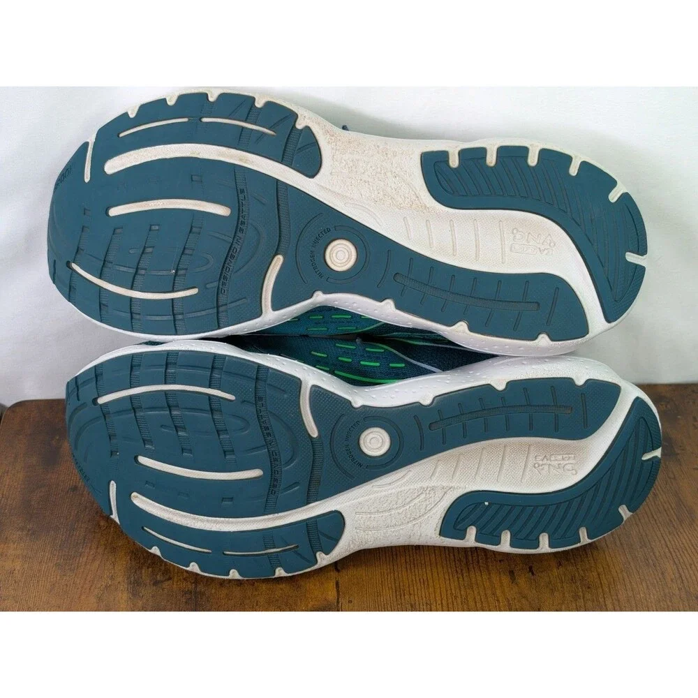 Brooks Men’s Running Shoes Glycerin 20 Size 9D Kayaking/Heron/Green Gecko - Picture 13 of 13